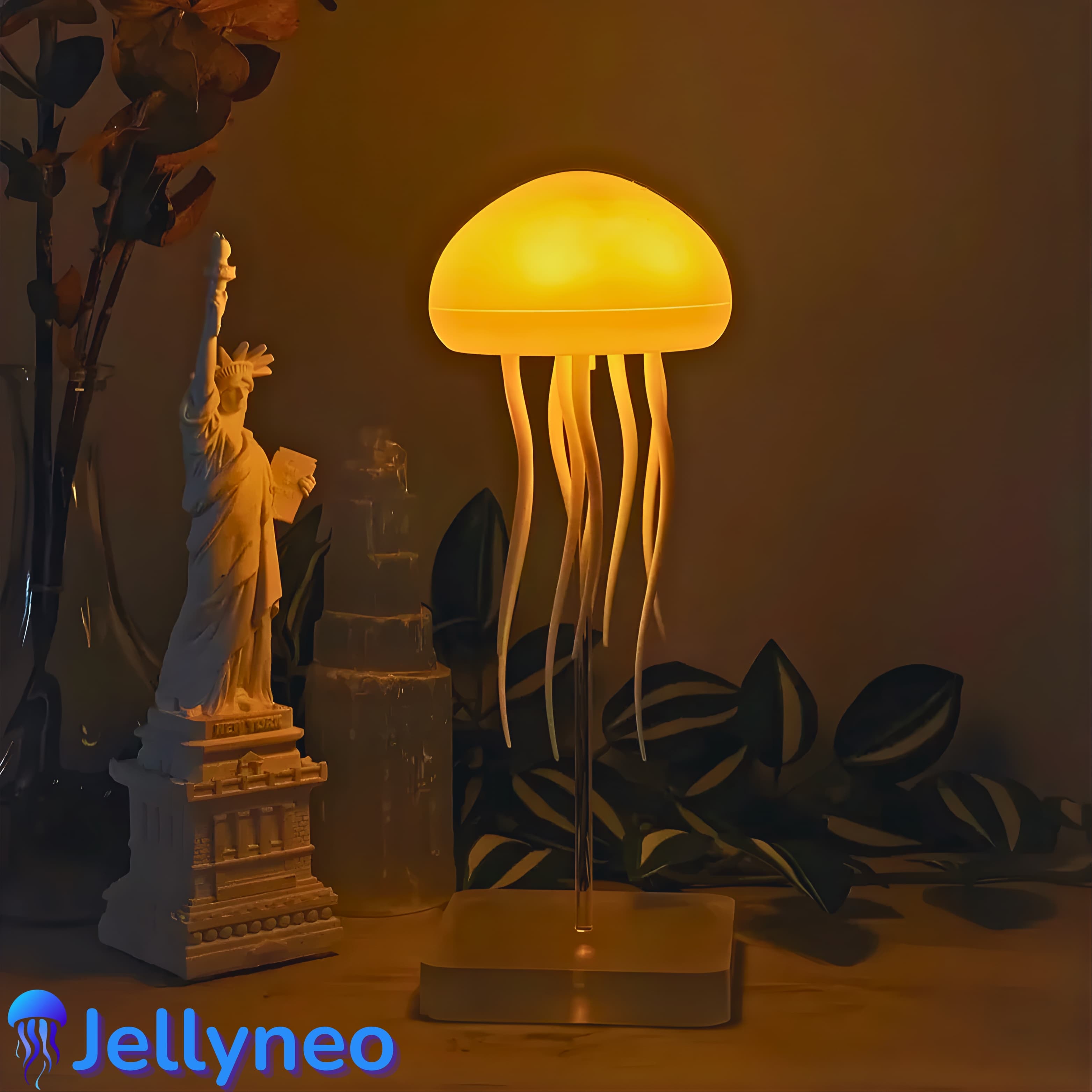 JellyNeo - Bioniczna Lampka Meduza LED RGB relaksacyjna 🌊